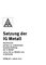 Die aktuelle Satzung der IG Metall als PDF