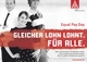 Plakat zum Equal Pay Day
