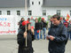 Kundgebung bei der Fa. Roehm