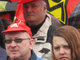 Kundgebung bei der Fa. Roehm