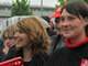 Kundgebung bei der Fa. Roehm