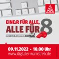 Digitaler Warnstreik